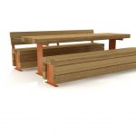 Mees Picknickset Cumaru Cortenstaal