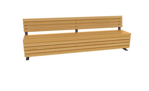 Jef Picknickbank Met Rug Bilinga Gecoat