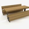 Jef Picknickset Cumaru Gecoat