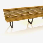 Loek Parkbank Bilinga Gecoat