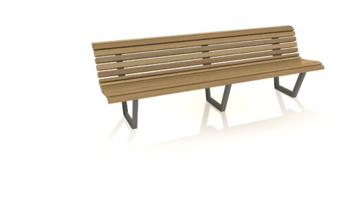 Loek Parkbank  Cumaru Gecoat