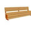 Mees Picknickbank Met Rug Bilinga Cortenstaal