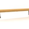 Naut Picknickbank Zonder Rug Bilinga Gecoat
