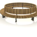 Tijn Boombank Cumaru Gecoat ø4 m